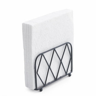 Metal Napkin Holder • Diamond, black