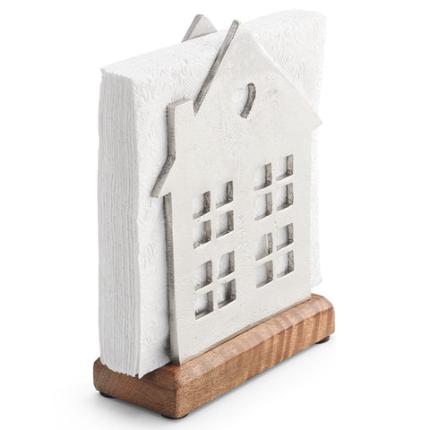 Die Cast Metal Napkin Holder • House