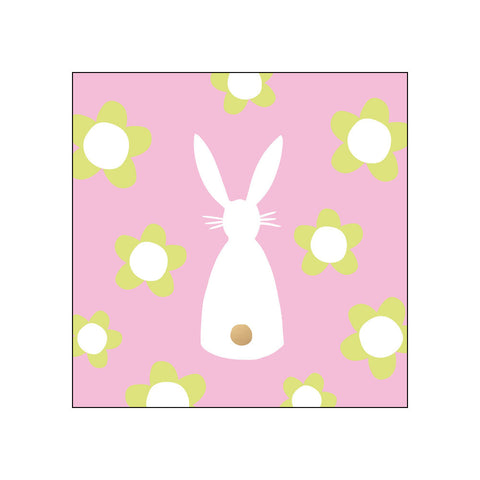 Flower Bunny, rosé • Beverage Napkins