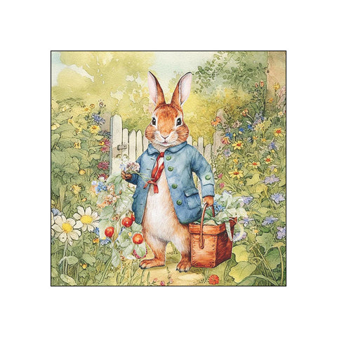 Mr. Rabbit • Beverage Napkins