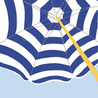 Beach Umbrella, blue • Lunch Napkin