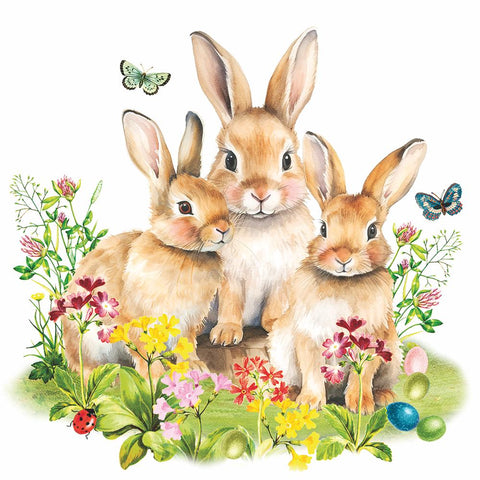 Bunny Family • Lunch Napkin