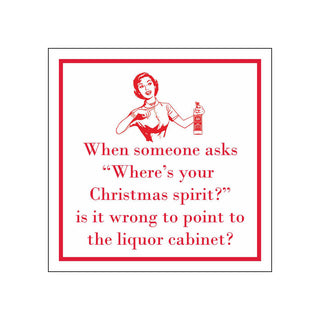 The Liquor Cabinet • Beverage Napkins