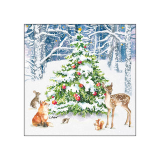 Winter Forest • Beverage Napkins