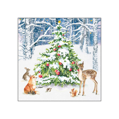 Winter Forest • Beverage Napkins