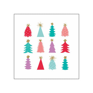 Christmas Delight, white • Beverage Napkins