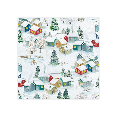 Paesaggio d'Inverno • Beverage Napkins