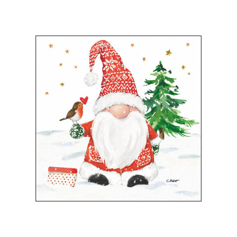 Christmas Buddy • Beverage Napkins