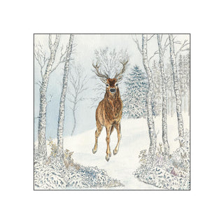 Cerf Hiver • Beverage Napkins
