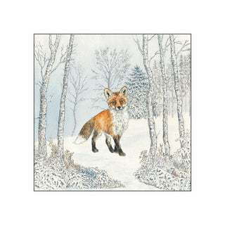 Renard Hiver • Beverage Napkins