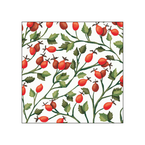 Rose Hips • Beverage Napkins