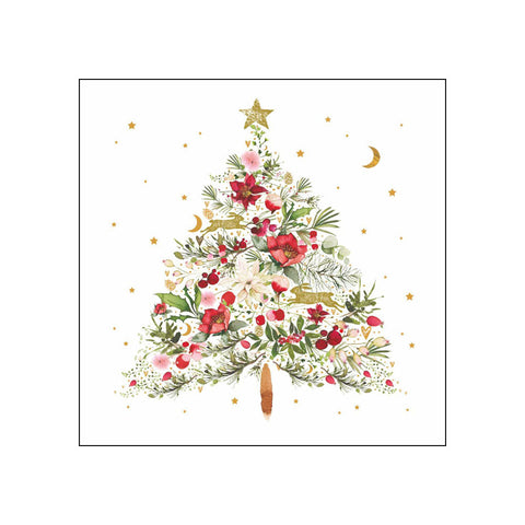 Beautiful Christmas Tree • Beverage Napkins
