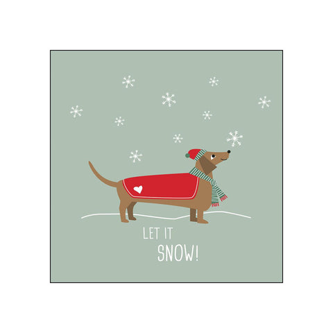 Winter Story • Beverage Napkins