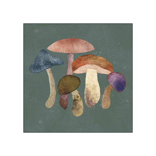 Mushroom Fantasy • Beverage Napkins