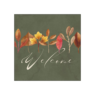 Welcome Leaves • Beverage Napkins