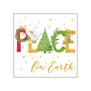 Peace • Beverage Napkins