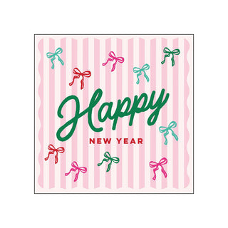 New Year Doodle • Beverage Napkins