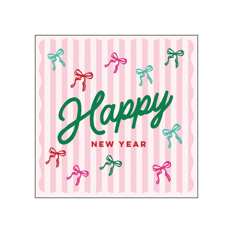 New Year Doodle • Beverage Napkins