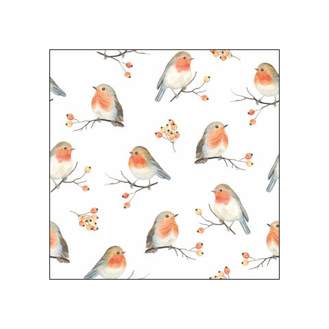 Robin Family • Beverage Napkins