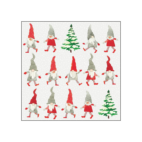 Dancing Gnomes • Beverage Napkins