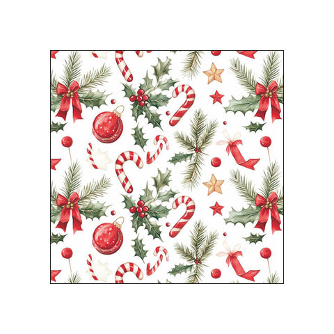 Christmas Elements • Beverage Napkins