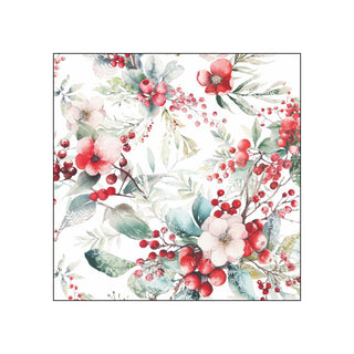 Winter Berries • Beverage Napkins