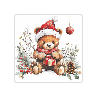 Teddy's Gift • Beverage Napkins