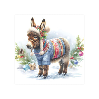Wooly Donkey • Beverage Napkins