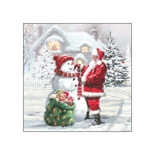 Santa's Gift • Beverage Napkins
