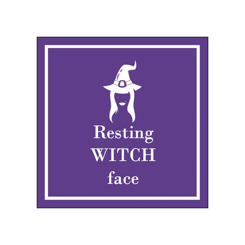 Witch Face • Beverage Napkins