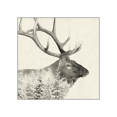 Majestic Elk • Beverage Napkins