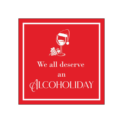 Alcoholiday • Beverage Napkins