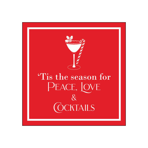 Tis The Season • Beverage Napkins