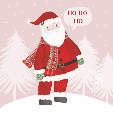 Santa in Rosé • Lunch Napkins
