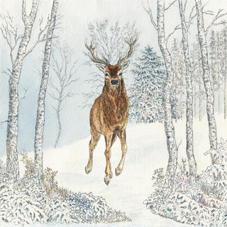 Cerf Hiver • Lunch Napkins