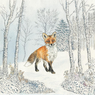 Renard Hiver • Lunch Napkins