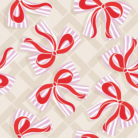 Bows, taupe • Lunch Napkins