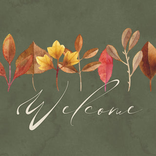 Welcome Leaves • Lunch Napkins