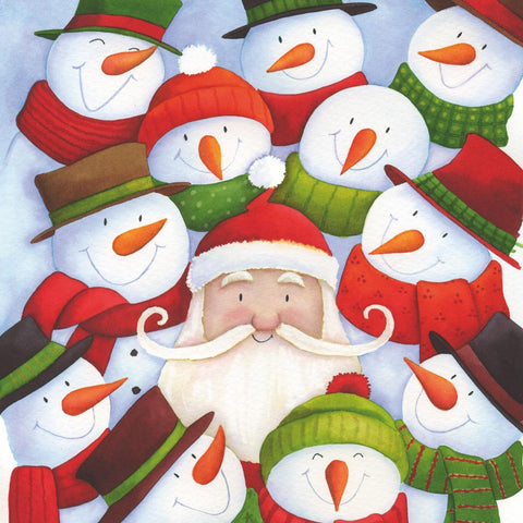 Santa`s Circle • Lunch Napkins