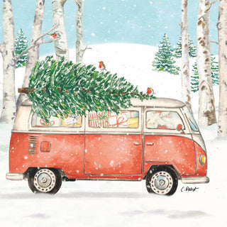 Christmas Bus • Lunch Napkins