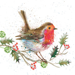 Winter Robin • Lunch Napkins