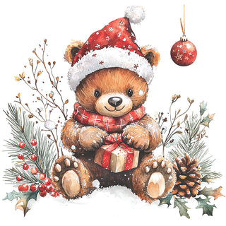 Teddy's Gift • Lunch Napkins