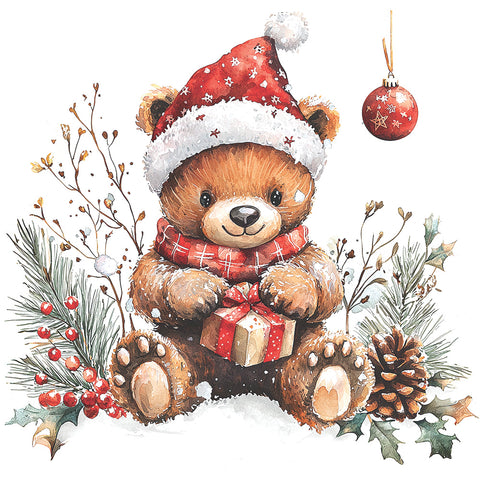 Teddy's Gift • Lunch Napkins