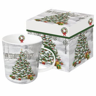 Tree Aglow • Gift-Boxed Mug