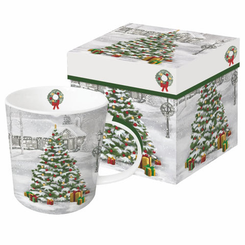 Tree Aglow • Gift-Boxed Mug