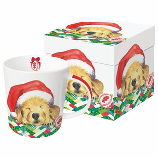 Christmas Puppy • Gift-Boxed Mug