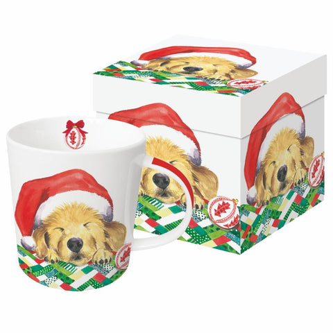Christmas Puppy • Gift-Boxed Mug