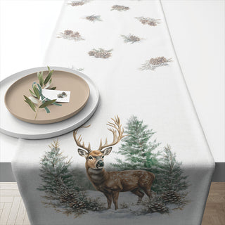 Winter Stag • Table Runner