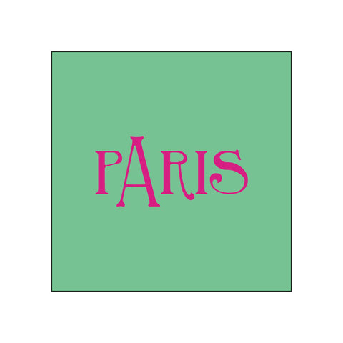 Paris • Beverage Napkins