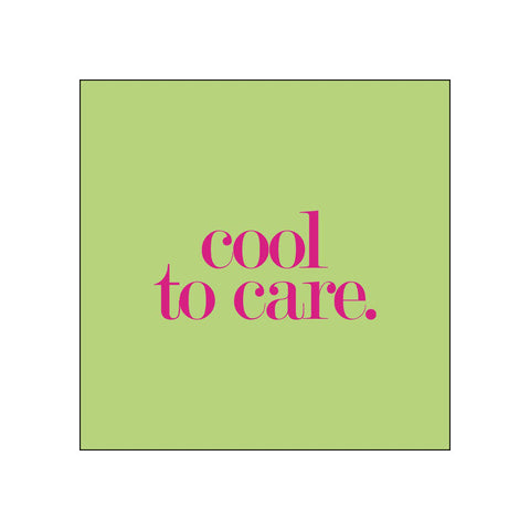 Cool to Care • Beverage Napkins